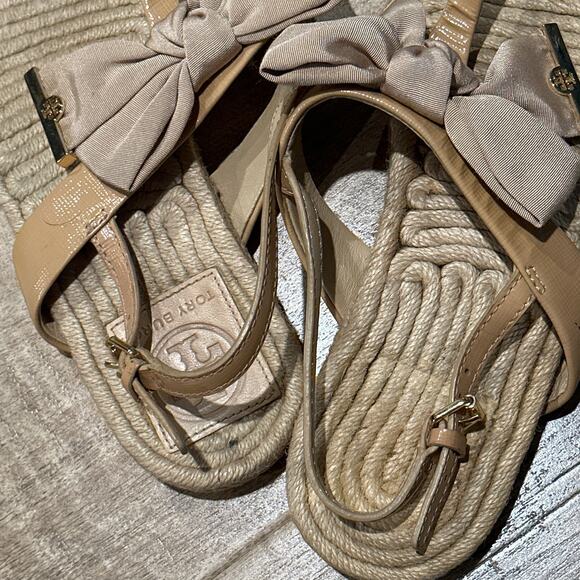 TORY BURCH Flat Thong Sandals 8 - Picture 7 of 7